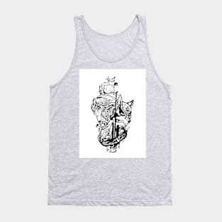 Zelda tattoo design Tank Top